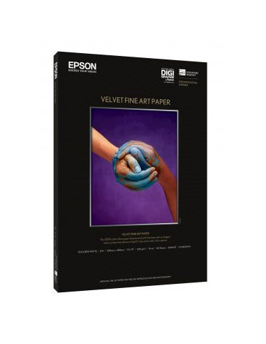 VELVET FINE ART PAPER  A3   20FOGLI