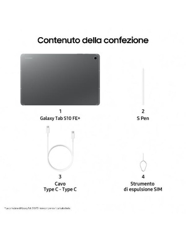 GALAXY TAB S10 FE  8 128GB GRAY