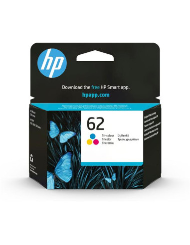 HP 62 TRI-COLOR INK CARTRIDGE