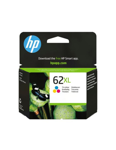 HP 62XL TRI-COLOR INK CARTRIDGE