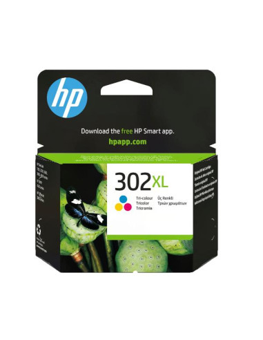 HP 302XL TRI-COLOR INK CARTRIDGE