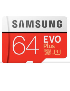 MICRO SD EVO PLUS 64GB UHS I
