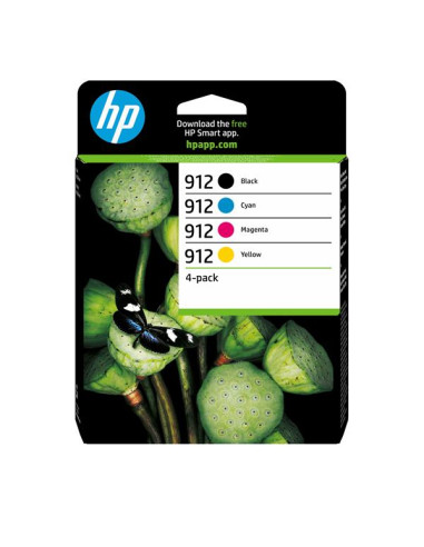 HP 912 CMYK ORIGINAL INK 4-PACK