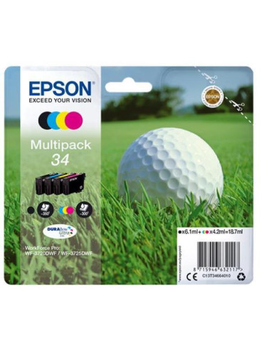 MULTIPACK 4 COLORI PALLINA DA GOLF