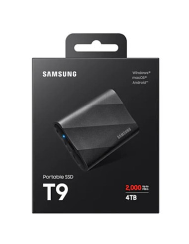 SSD PORTATILE T9 DA 4TB NERO USB3 2