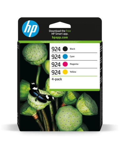 HP 924 CMYK ORIGINAL INK 4-PACK