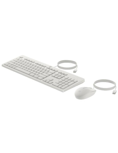 KIT MOUSE  TAST HP WHITE USB 225 G2