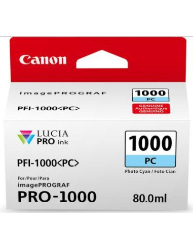 INK PFI-1000 FOTO CIANO