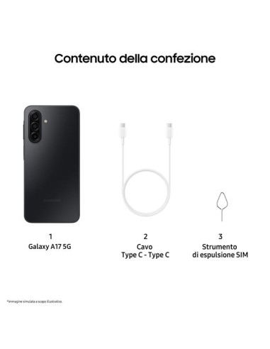 GALAXY A17 5G 4 128GB BLACK