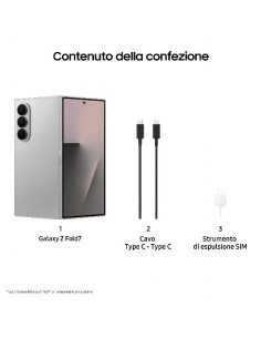 GALAXY Z FOLD7 12 256GB SILVER