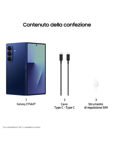 GALAXY Z FOLD7 12 256GB BLUE