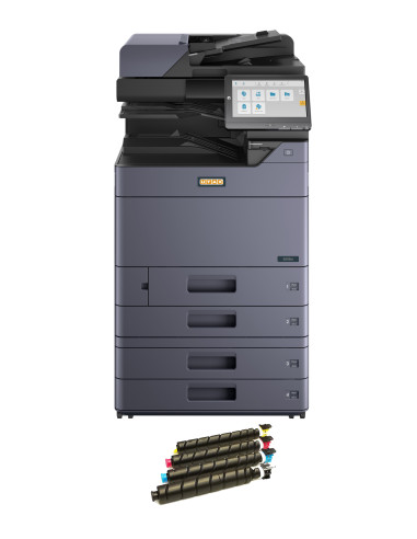 4009ci + DP 7150 + CB 7210 + UG53 (licenza trasformazione 5009ci) + kit toner TECNOLASER da 40k BLACK e 24k COLOR