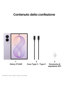 GALAXY FOLD8 12 256GB LILLA
