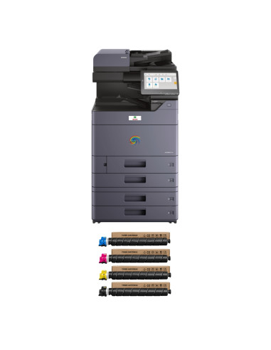 d-Color MF 2556 + DP 7150 + CB 7210 +  kit toner TECNOLASER da 40k BLACK e 24k COLOR