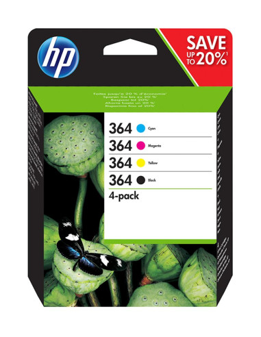 COMBO 364 NERO CIANO MAGENTA GIALLO