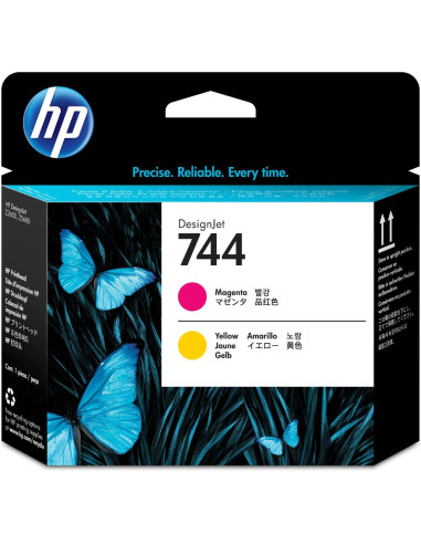 TESTINA HP 744 MAGENTA E GIALLO