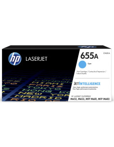 HP 655A CYAN TONER