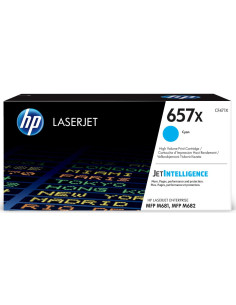 HP 657X HIGH YIELD CYANTONER