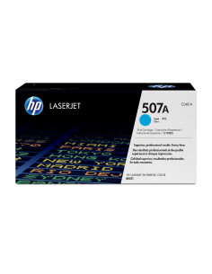 HP 507A CYAN LASERJET TONER...