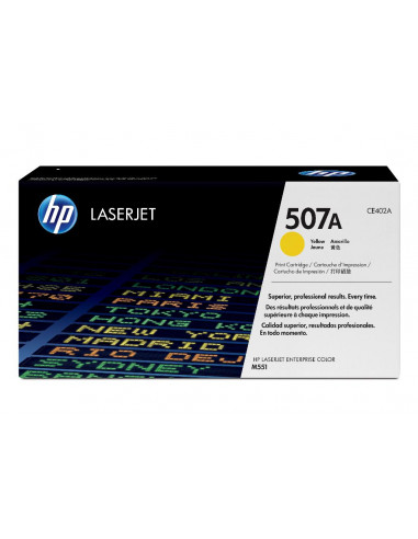 TONER GIALLO HP 507A LASERJET