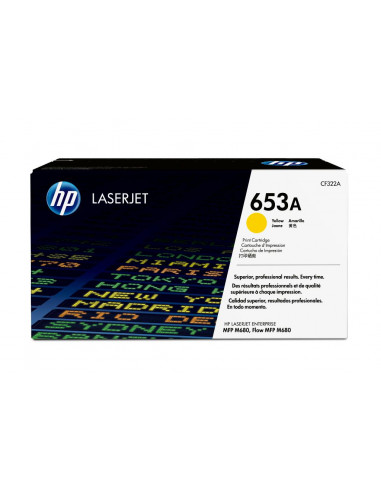 HP 653A YELLOW  LASERJET TONER