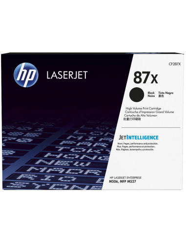 HP87X HIGH YIELD BLACK LASER TONER