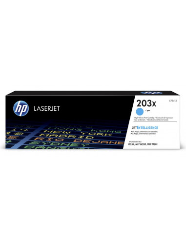 HP 203X ORIGINAL CYAN LASER TONER