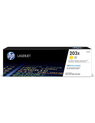 HP 203X ORIGINAL YELLOW LASER TONER