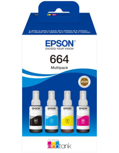 664 EcoTank 4-colour Multipack