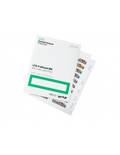 HPE LTO-9 RW Bar Code Label...