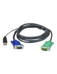 ATEN 2L-5202U4 VGA USB 1 8M...