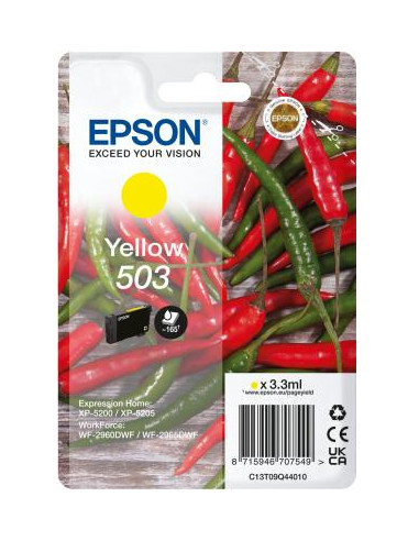 CARTUCCE PEPERONCINO YELLOW 503