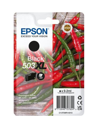 CARTUCCE PEPERONCINO BLACK 503XL