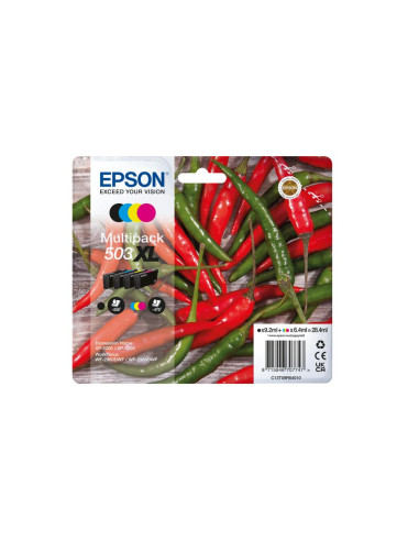 CARTUCCE PEPERONCINO4-COLOURS 503XL