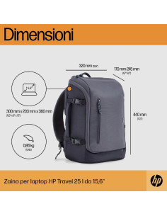HP Travel 25 Liter 15 6...