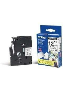 NASTRO TZ 12MM NERO BIANCO...