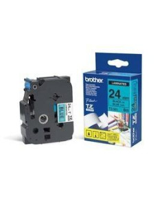 NASTRO TZ 24MM NERO SU BLU