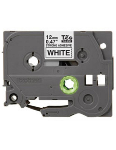 NASTRO 12MM NER0 BIANCO ADESIVO RES