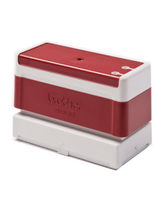 TIMBRO ROSSO   40X90 MM 